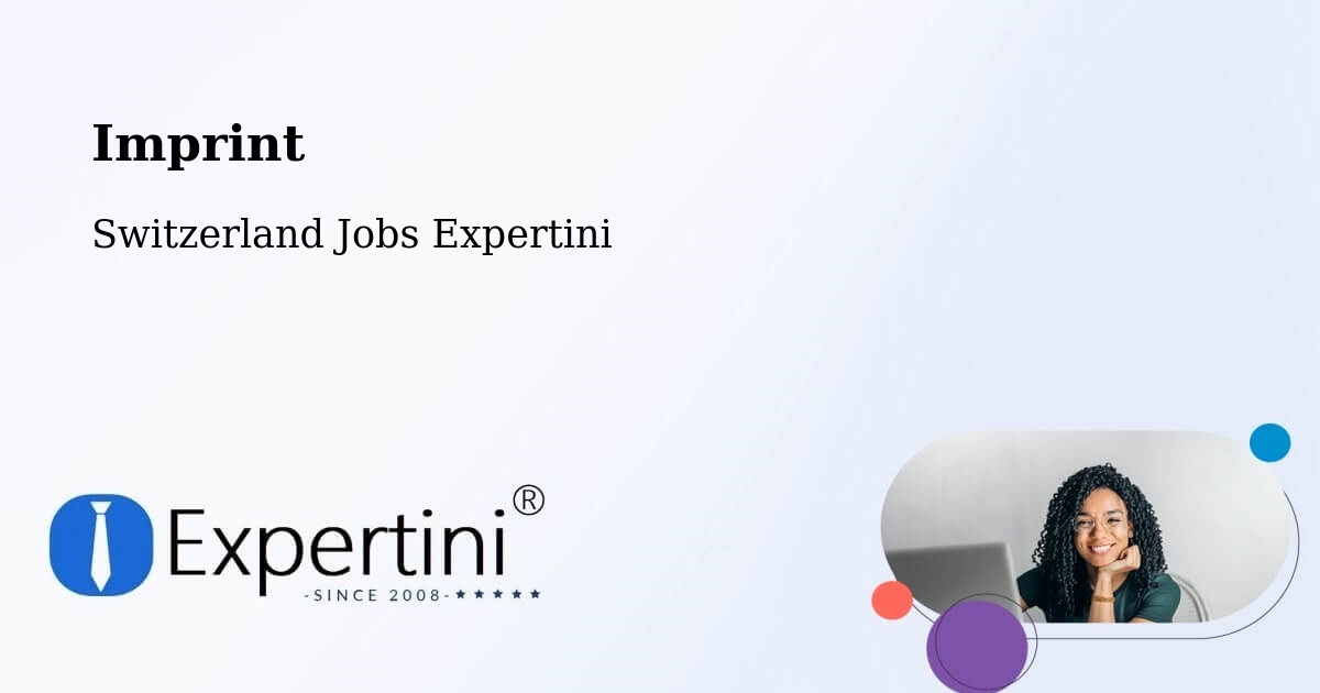 Imprint – Vuarrens - Switzerland Jobs Expertini